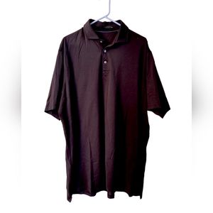 Greyson Polo Golf Shirt Black Performance Stretch Size XXL 2XL